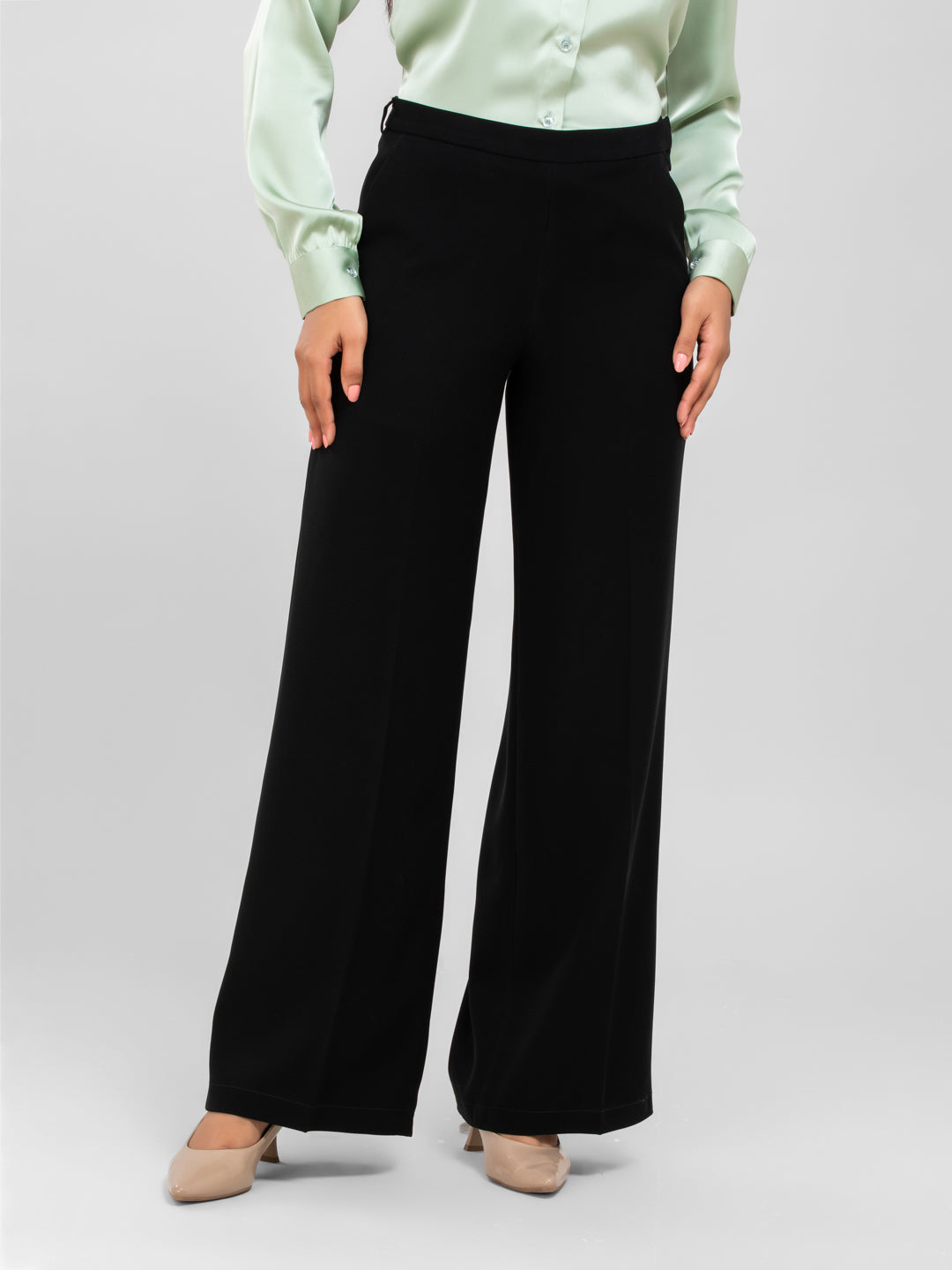D'Almirah Black DAily Trouser
