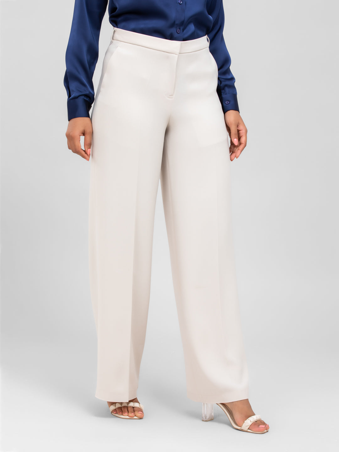 D'Almirah Beige DAily Trousers