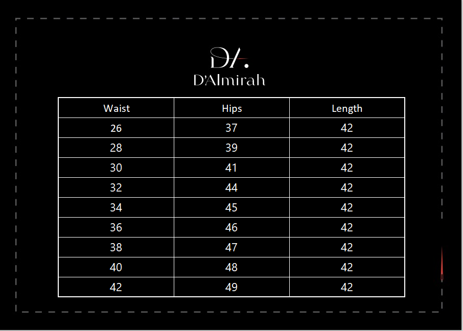 D'Almirah White DAily Trousers