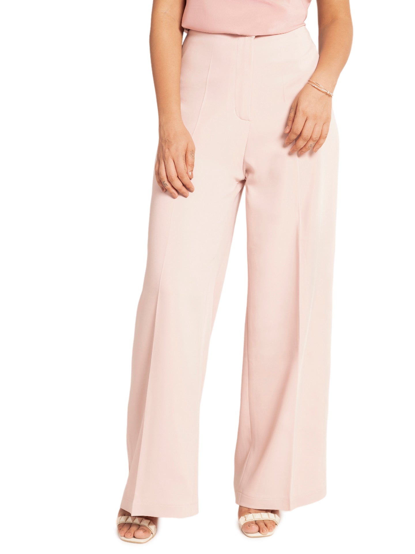 D'Almirah Blush Pink DAily Trousers