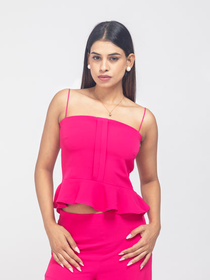 Rosy Rebellion: Hot Pink Co-ord Set