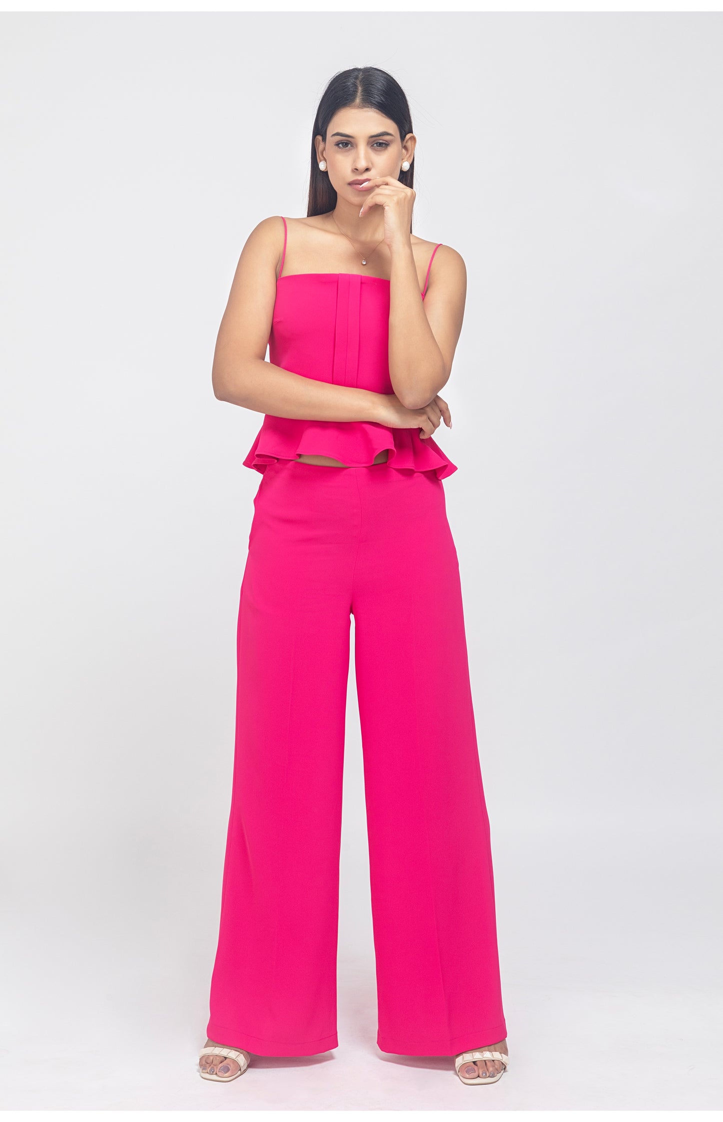 Rosy Rebellion: Hot Pink Co-ord Set