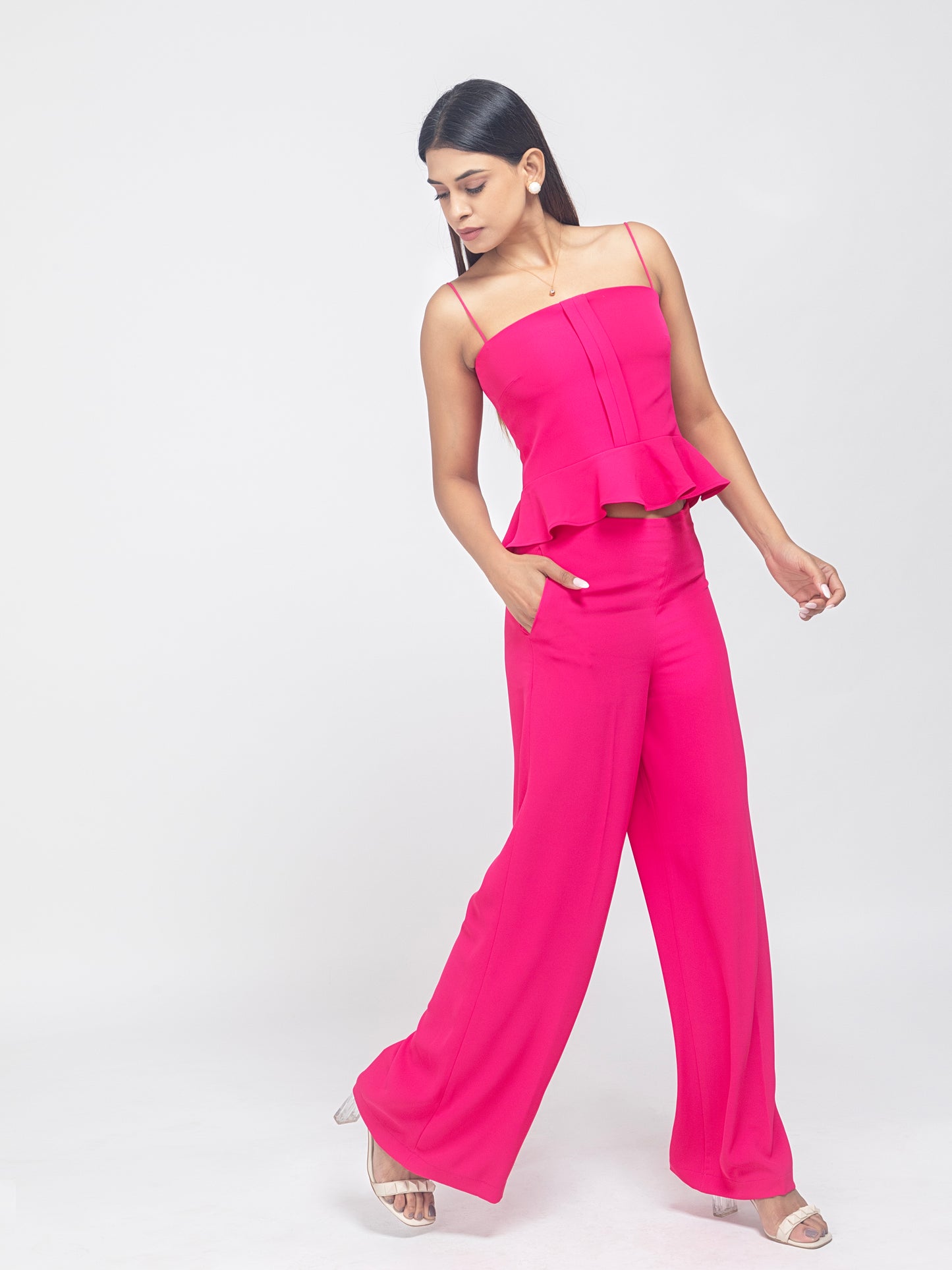 Rosy Rebellion: Hot Pink Co-ord Set