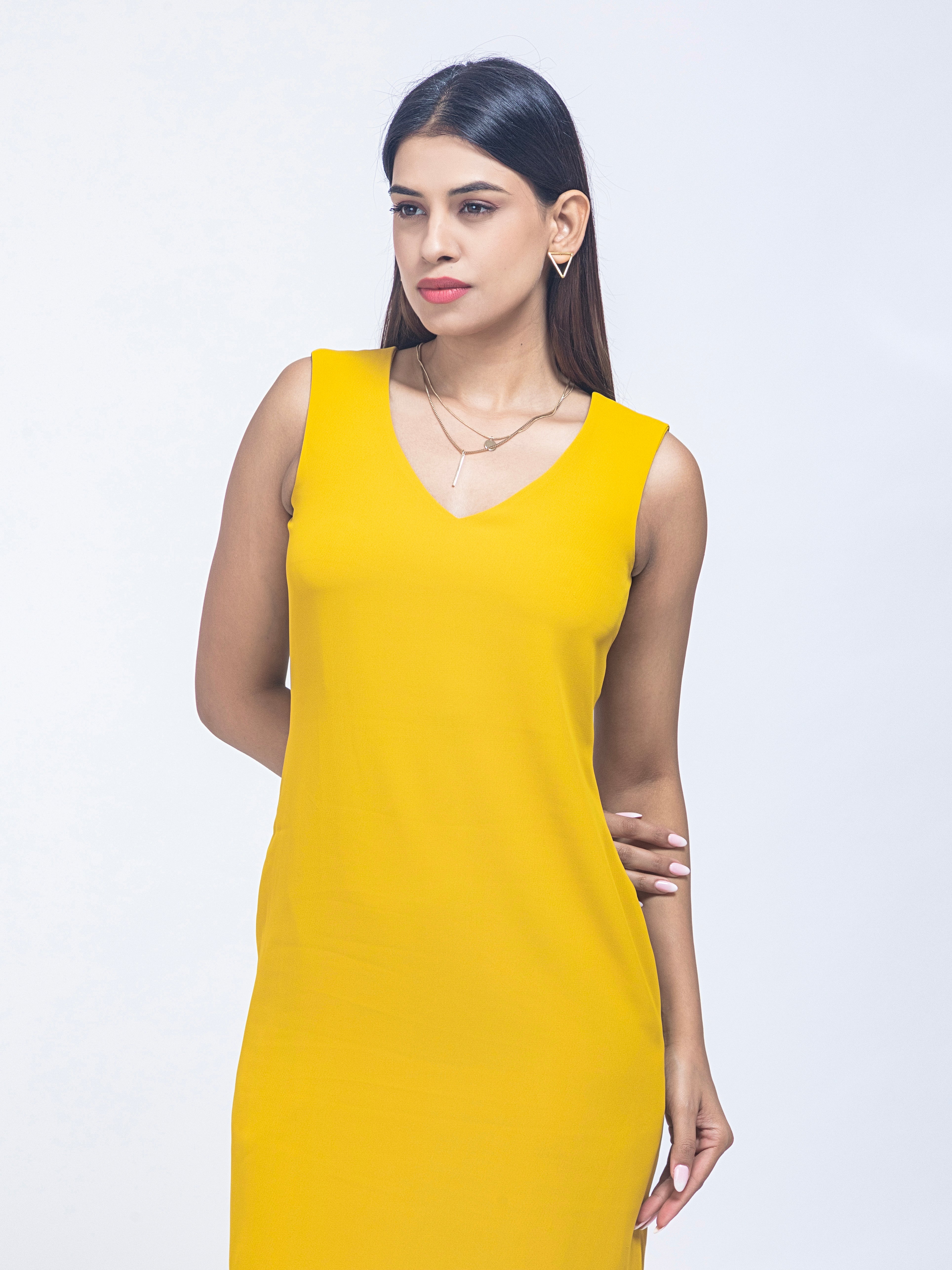 Sunshine Chic Yellow Summer Dress