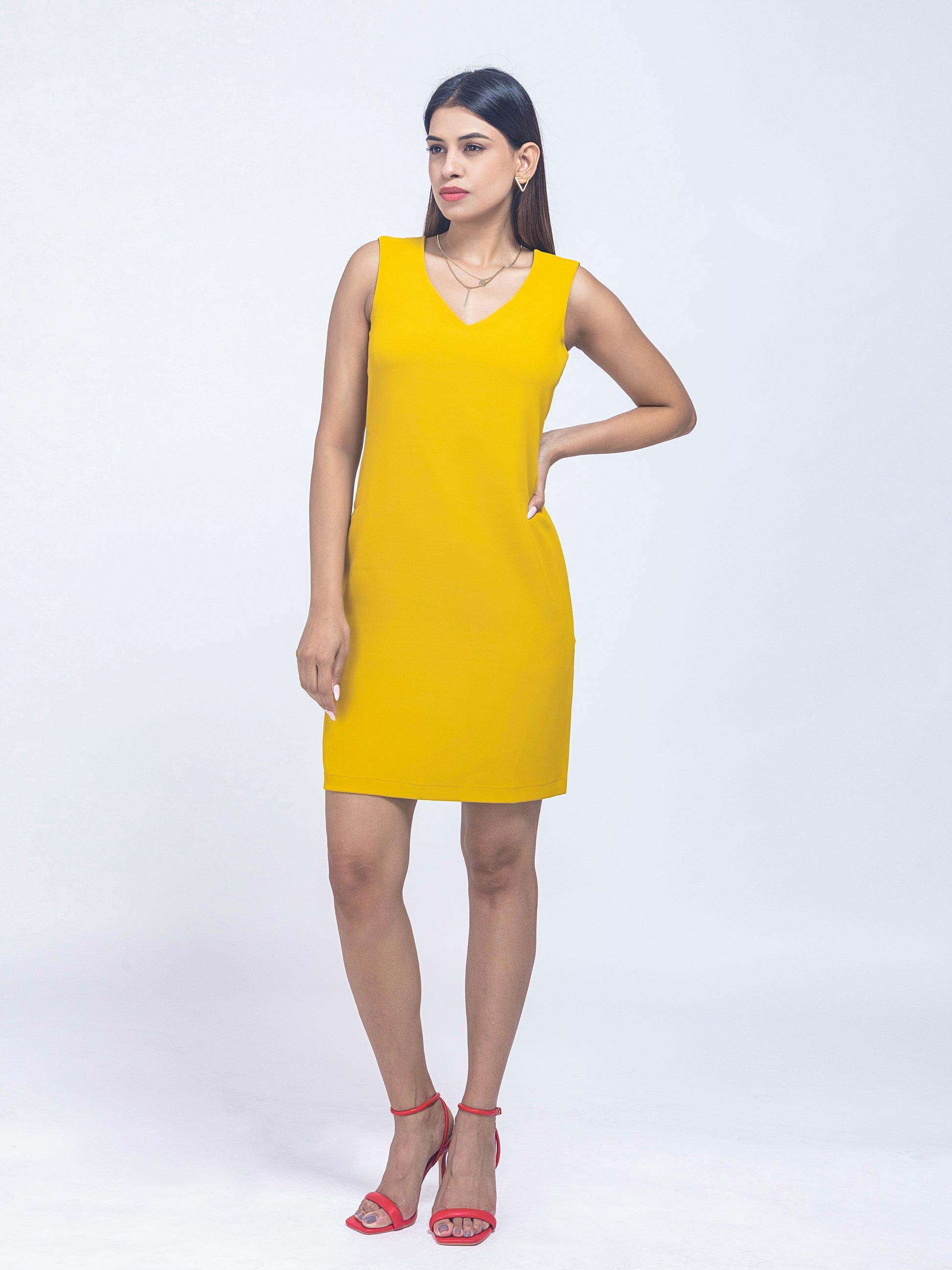 Sunshine Chic Yellow Summer Dress