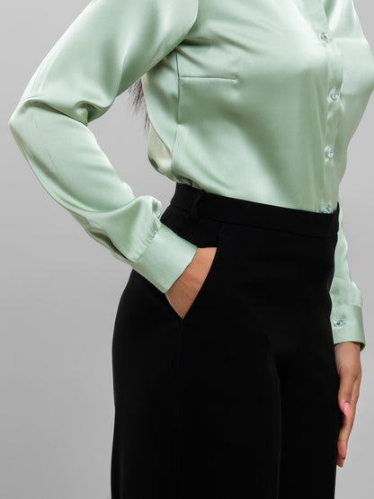 D'Almirah Black DAily Trouser