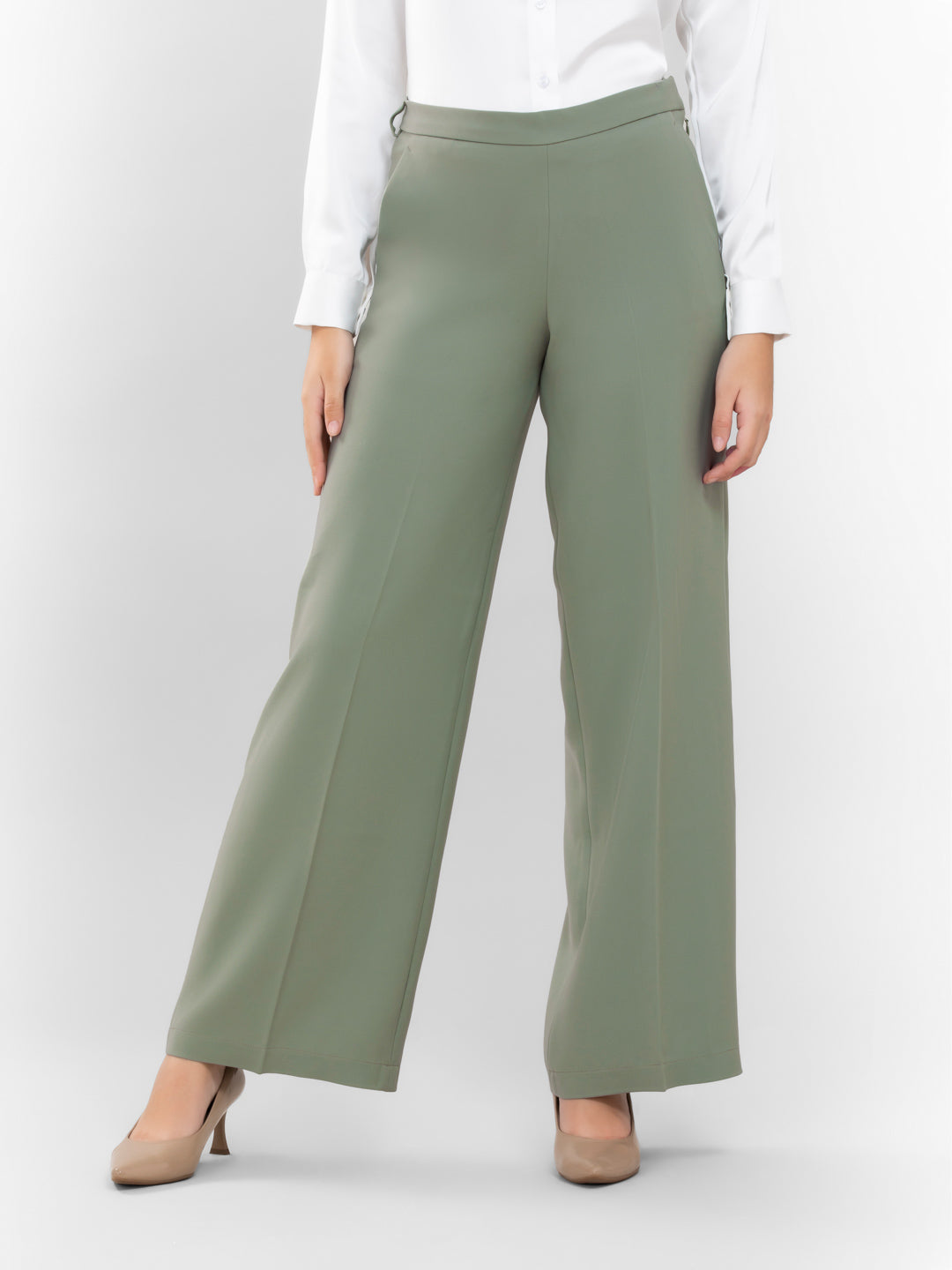 D'Almirah Sage Green DAily Trouser