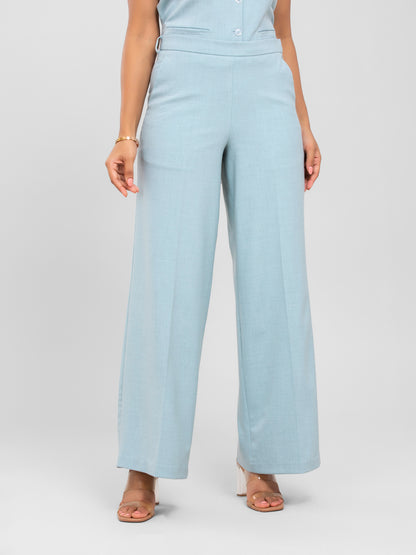 D'Almirah Sky Blue DAily Trouser