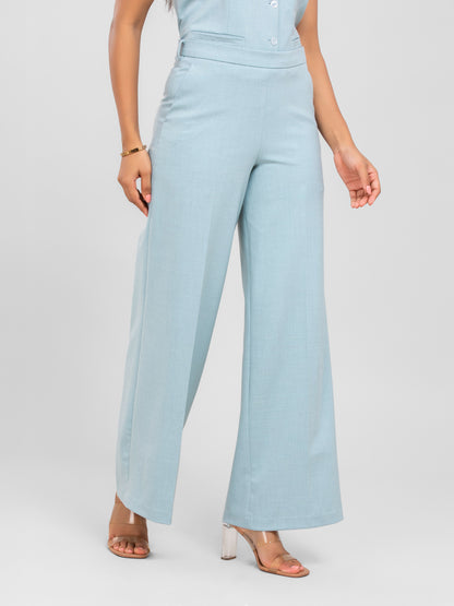 D'Almirah Sky Blue DAily Trouser