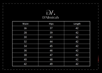 D'Almirah Black DAily Trouser