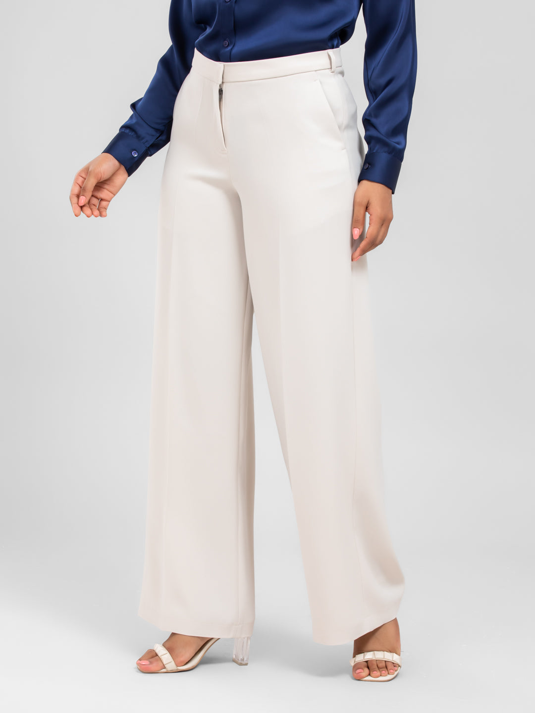 D'Almirah Beige DAily Trousers