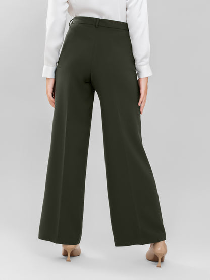 D'Almirah Olive Green DAily Trouser