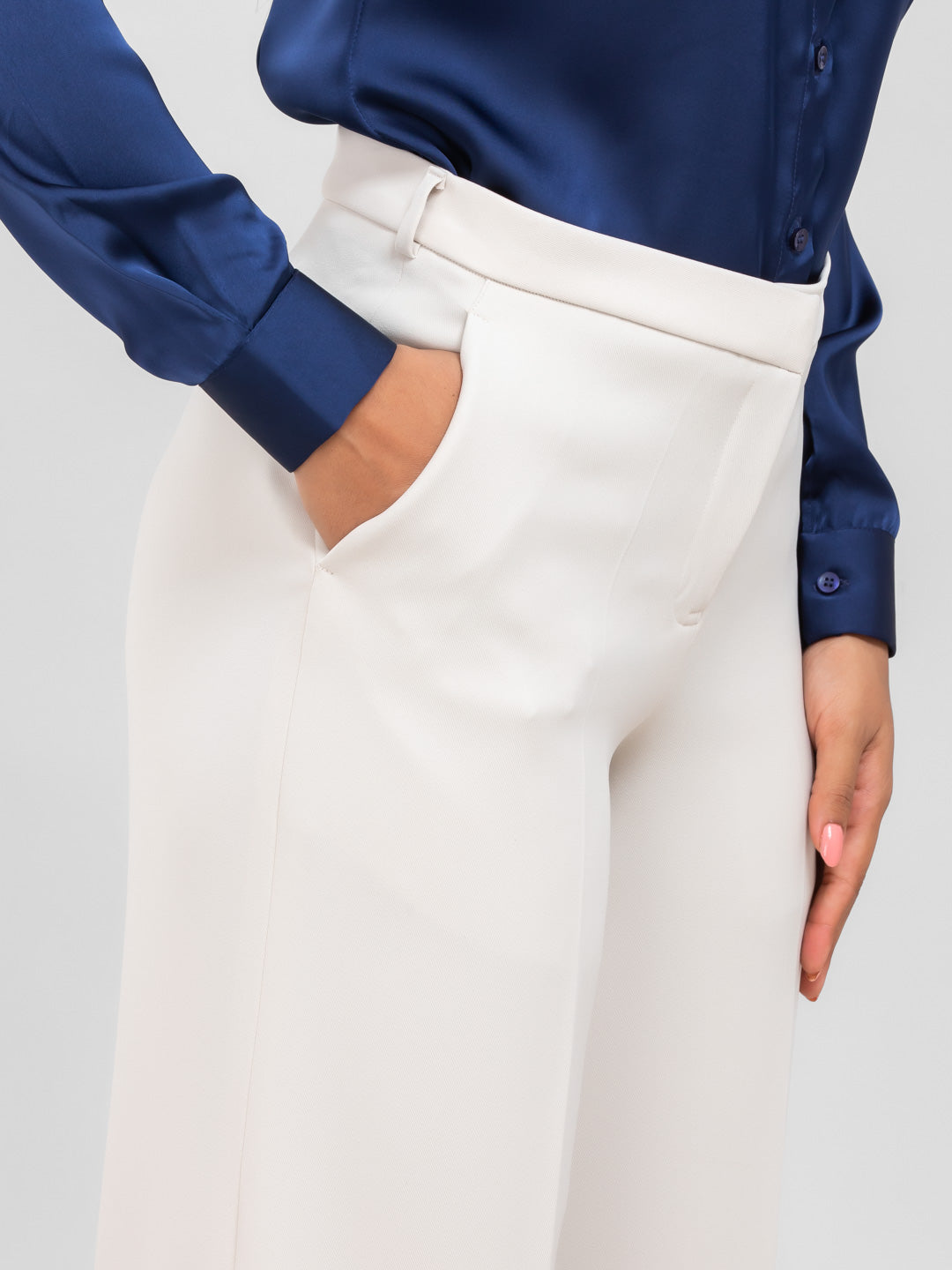 D'Almirah Beige DAily Trousers