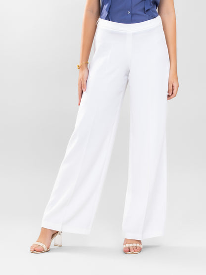 D'Almirah White DAily Trousers