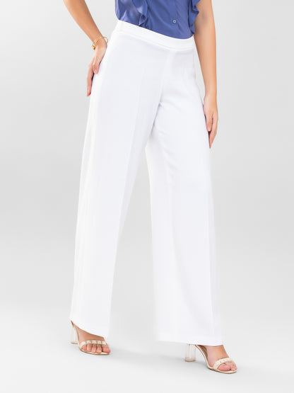 D'Almirah White DAily Trousers